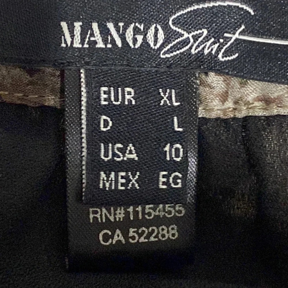 Mango Suit Snake Print V-Neck Cross Low Back Sleeveless Maxi Dress Size 10 - Picture 10 of 11